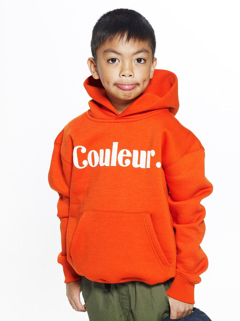 Classic Hoodie for Kids - Tangerine
