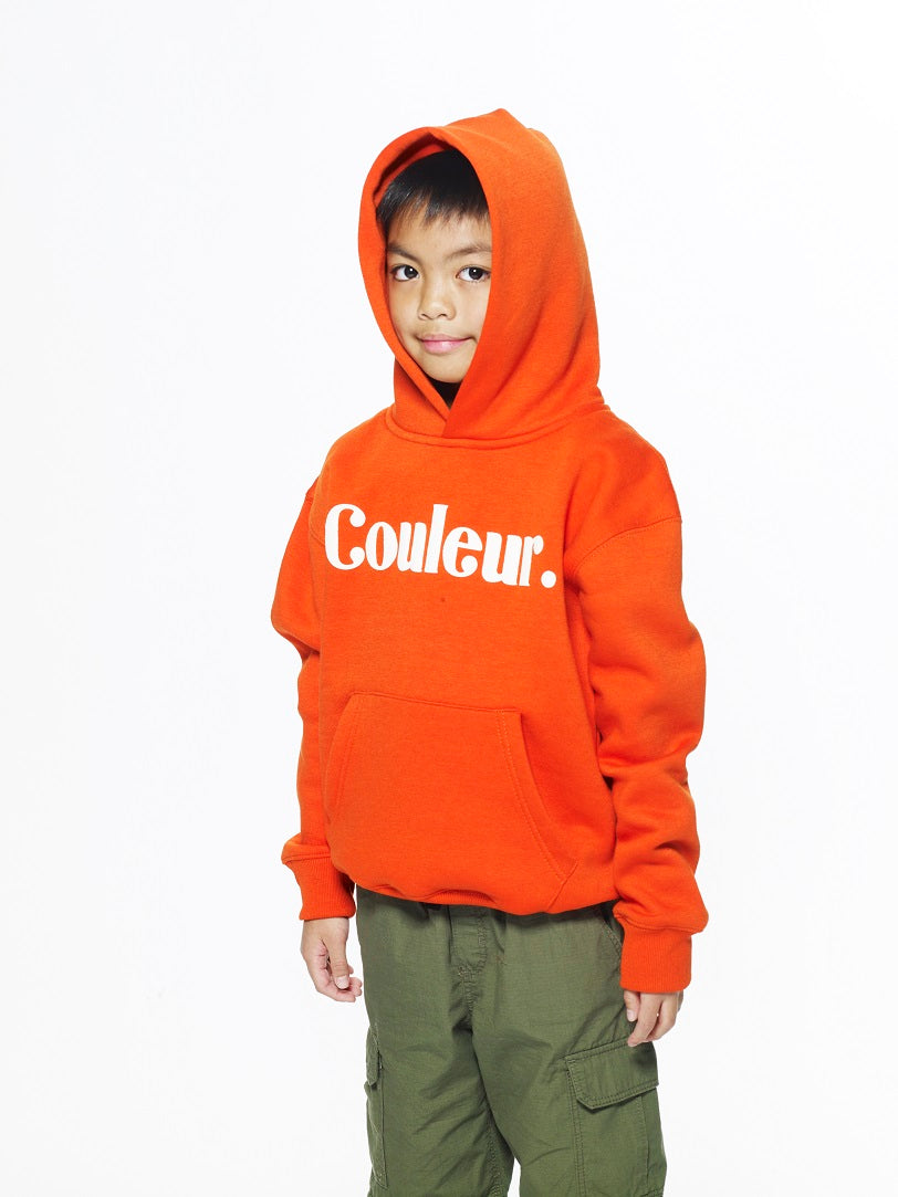 Classic Hoodie for Kids - Tangerine